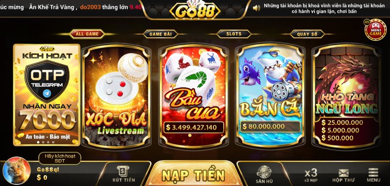 Lý do vì sao anh em nên tải Go88 về điện thoại di động