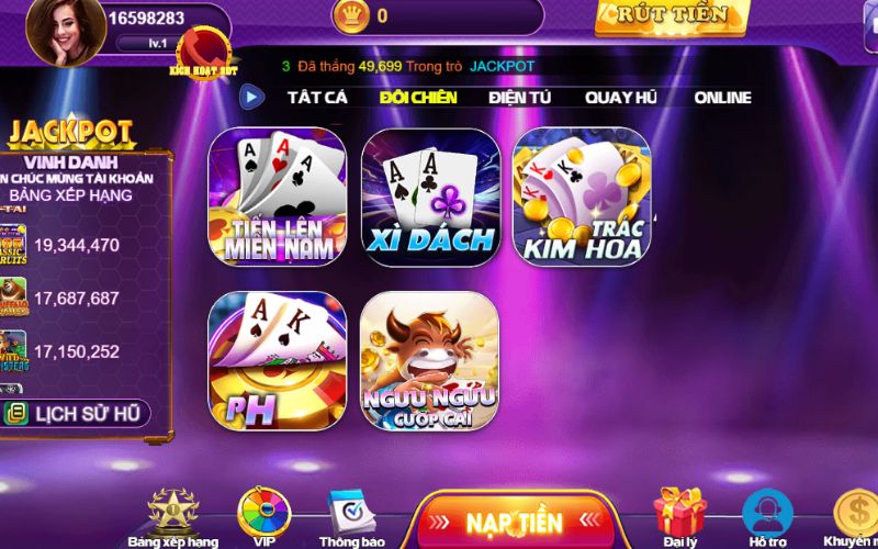 Những nét chính về 68 game bài