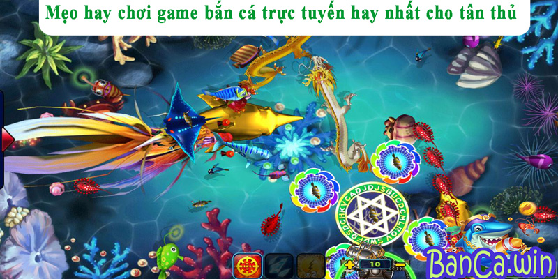 Mẹo hay chơi game bắn cá trực tuyến hay nhất cho tân thủ