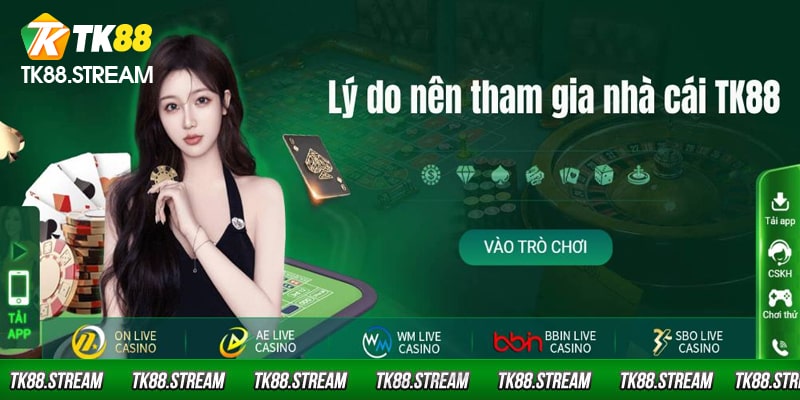 Các thế mạnh ăn khách của TK88
