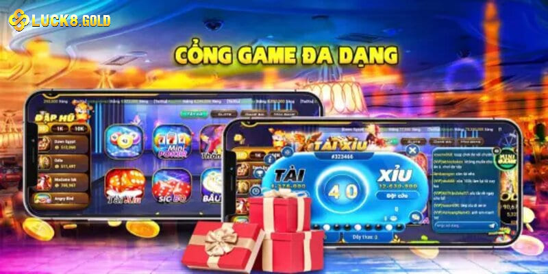 Trải nghiệm app Luck8